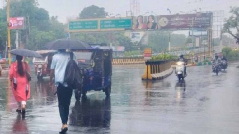 इंदौर में झमाझम बारिश से बदला मौसम, 27 जून के बाद पूरे MP में मानसून की दस्तक के आसार