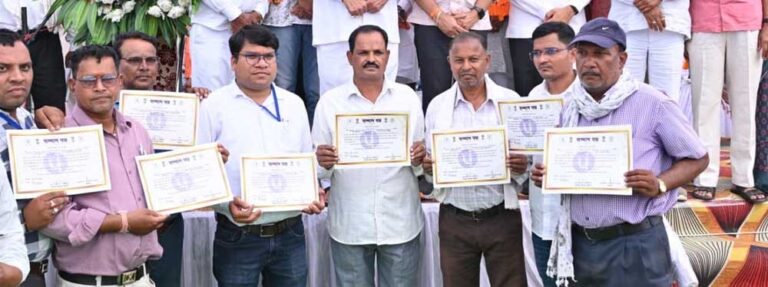 विकास कार्यों में नही होगी कोई कमी -राजस्व मंत्री टंक राम वर्मा