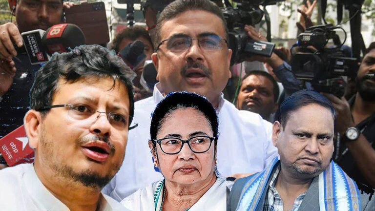 TMC के तीनों गुटों पर शुभेंदु अधिकारी का सियासी वार, एक ही दिन में मिले तीन बड़े झटके