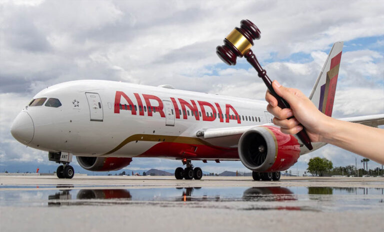 एयर इंडिया पर जिला उपभोक्ता आयोग सख्त, फ्लाइट रद्द करने पर भोपाल के 6 यात्रियों को मिलेंगे ₹96 हजार