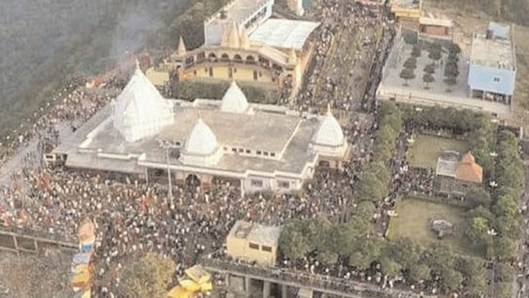 97 करोड़ के सलकनपुर देवी लोक की पहली बारिश में खुली पोल, रिसाव-जलभराव और अधूरे काम आए सामने