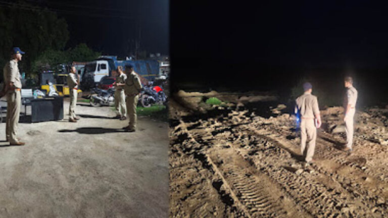 सीमावर्ती क्षेत्रों में पुलिस की बढ़ेगी निगरानी, पुलिस अधीक्षक संजय कुमार अग्रवाल ने देवलोंद थाना क्षेत्र का किया आकस्मिक निरीक्षण