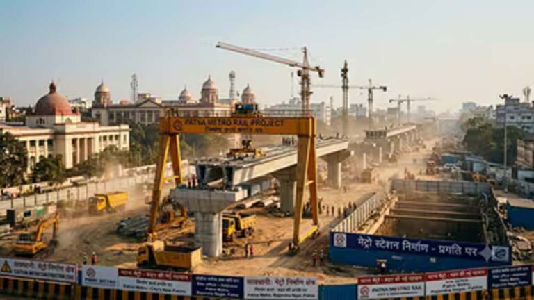 पटना मेट्रो निर्माण के बीच नेहरू पथ पर दोनों लेन से चलेगा यातायात