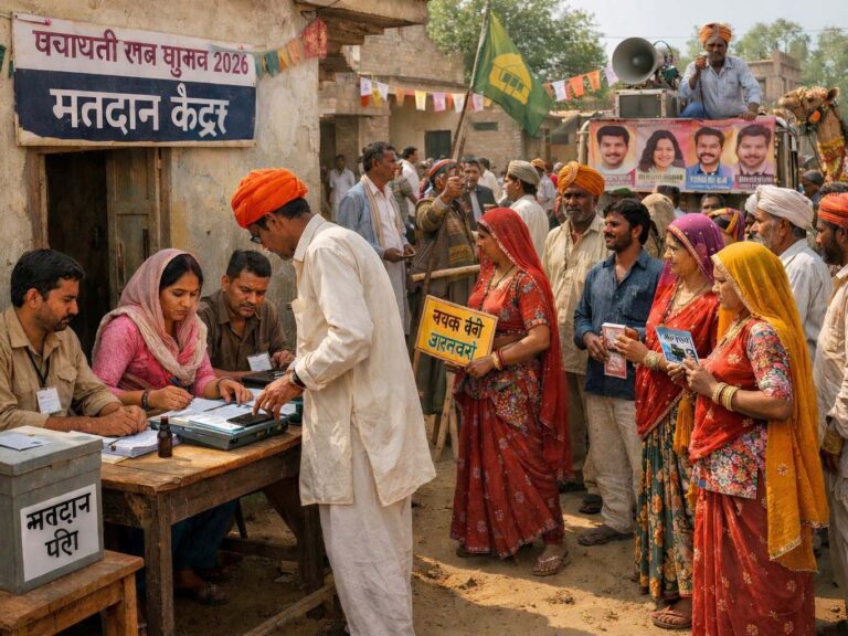 राजस्थान पंचायत चुनाव की तैयारी तेज, चार चरणों में मतदान की संभावना