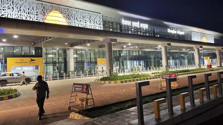 देवघर एयरपोर्ट की उड़ान तेज, चार साल में 10 लाख यात्री जुड़े