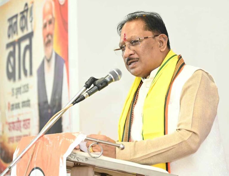 ‘मन की बात’ में छत्तीसगढ़ का जिक्र गर्व का विषय: मुख्यमंत्री साय