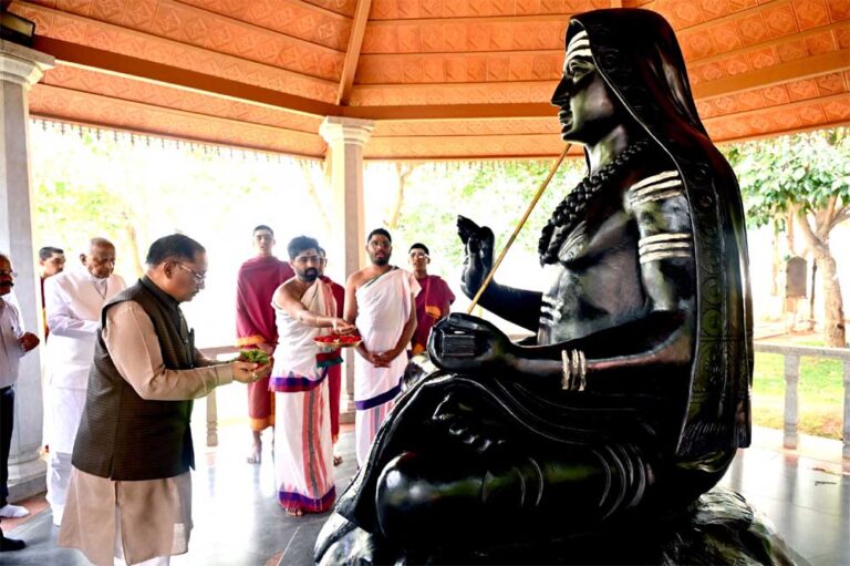 मुख्यमंत्री विष्णुदेव साय ने सत्य साई ग्राम के सेवा मॉडल को बताया जनकल्याण का प्रेरक उदाहरण