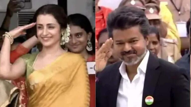 तृषा कृष्णन के साथ विजय की तस्वीर पर सियासी घमासान, DMK ने साधा निशाना