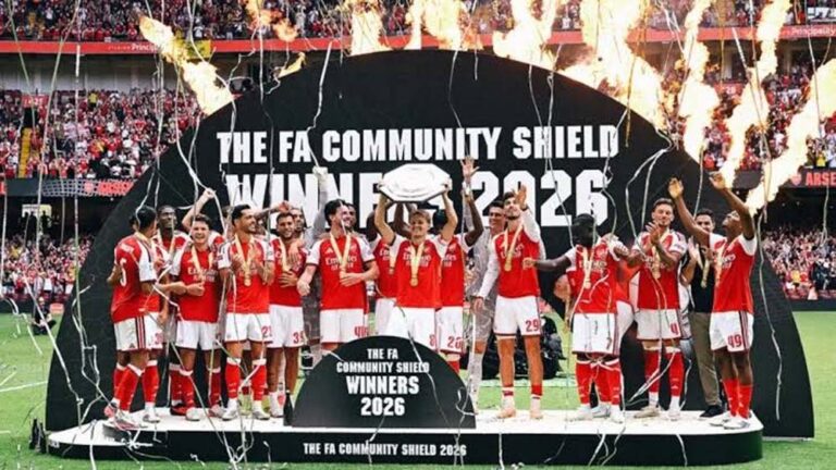 Community Shield: आर्सनल ने मैनचेस्टर सिटी को 3-0 से रौंदा, खिताब के साथ नए सीजन का आगाज