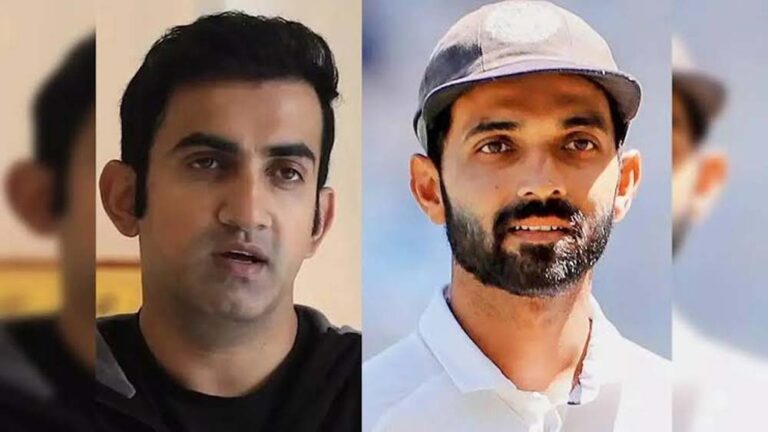 रहाणे ने गंभीर को दी सलाह, बोले टेस्ट टीम में सीनियर खिलाड़ियों की जरूरत है