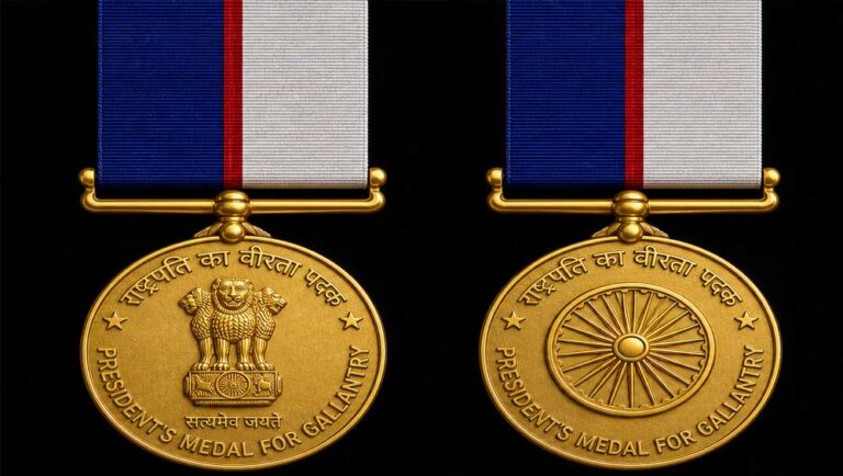 MP News: 20 पुलिस अधिकारियों को मिलेगा सम्मान, 4 को राष्ट्रपति विशिष्ट सेवा पदक; केंद्र ने जारी की सूची