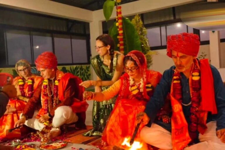 उज्जैन में दिखी अनोखी आस्था! इटली, स्पेन और इंग्लैंड के जोड़ों ने अपनाया हिंदू विवाह संस्कार