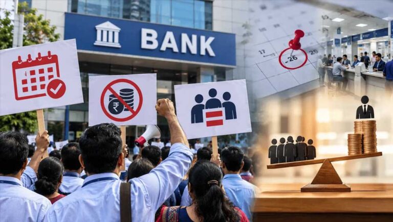 बैंक हड़ताल का अलर्ट: सेवाएं हो सकती हैं ठप, 4 दिन तक बढ़ेंगी ग्राहकों की मुश्किलें?