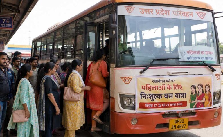 रक्षाबंधन निशुल्क बस यात्रा: शनिवार शाम तक 80 लाख महिलाओं व सहयात्रियों ने उठाया सेवा का लाभ