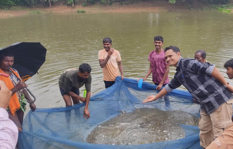 मछली बीज उत्पादन से किसान रयतु राम ने लिखी सफलता की नई कहानी