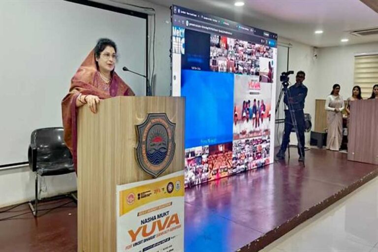 नशा मुक्त युवा ही विकसित भारत की सबसे बड़ी शक्ति: राज्यमं गौर