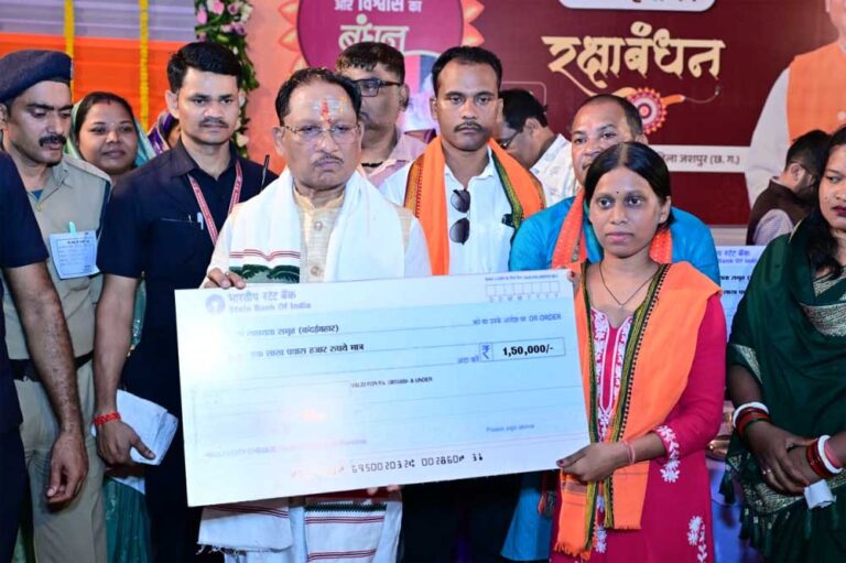 महिलाओं का सम्मान, सुरक्षा और सशक्तिकरण ही समृद्ध छत्तीसगढ़ की आधारशिला : मुख्यमंत्री विष्णु देव साय