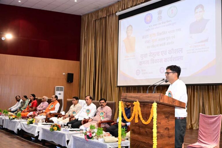 युवा अपने हौसलों को मजबूत करें और लक्ष्य हासिल करने निरंतर प्रयास करें : वित्त मंत्री ओ.पी. चौधरी
