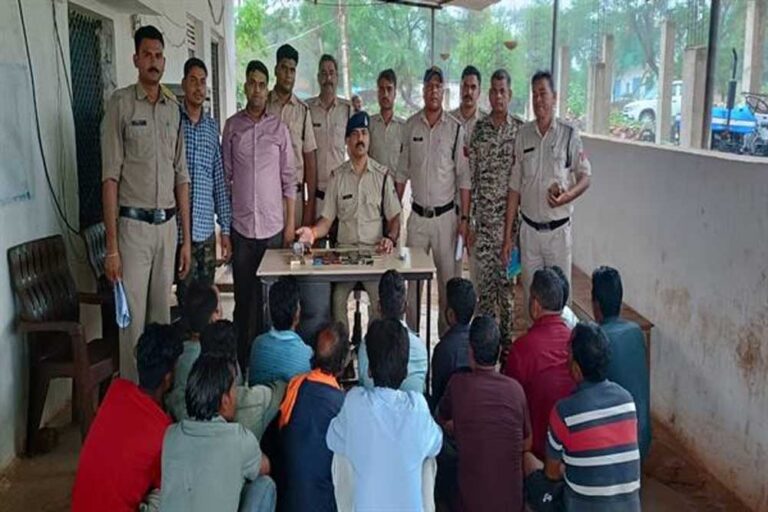 मध्यप्रदेश पुलिस की जुएं-सट्टे के अवैध कारोबार पर सख्त कार्रवाई