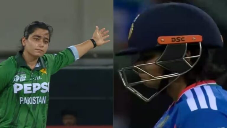 शेफाली को सेंडऑफ देना फातिमा सना को पड़ा भारी, ICC ने लगाया 10% मैच फीस का जुर्माना