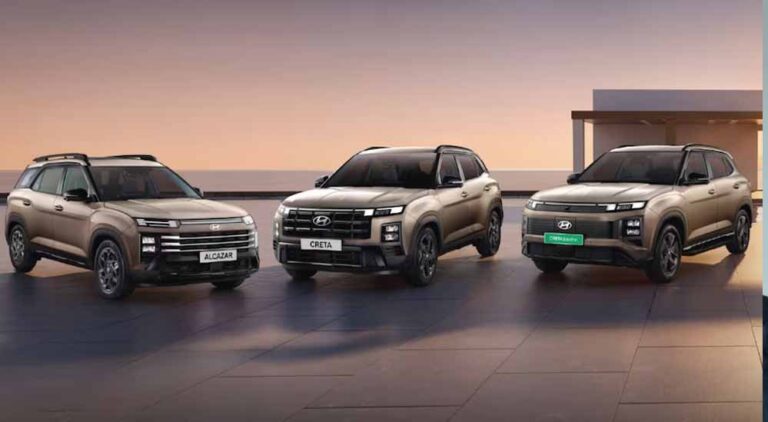 Hyundai का बड़ा धमाका! एक साथ लॉन्च हुई Creta, Creta Electric और Alcazar के Lounge Edition