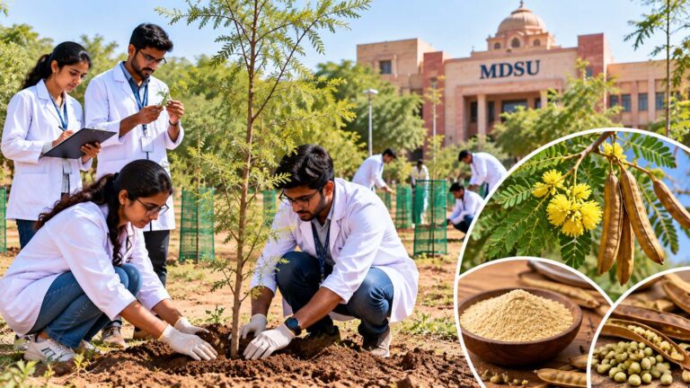 अजमेर के MDSU में खेजड़ी पर होगा शोध, तैयार हो रहा लघु शोध केंद्र