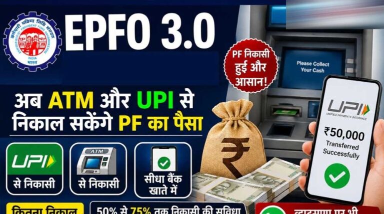 आ रहा EPFO 3.0! क्लेम होगा फटाफट सेटल, ₹5 लाख तक विड्रॉल की तैयारी
