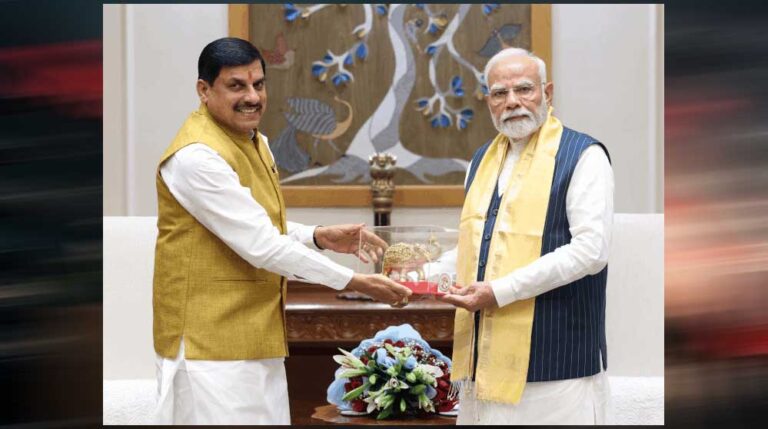 प्रधानमंत्री मोदी के नेतृत्व में देश की जीडीपी वृद्धि दर 7.8 प्रतिशत होना गर्व का विषय : मुख्यमंत्री डॉ. यादव