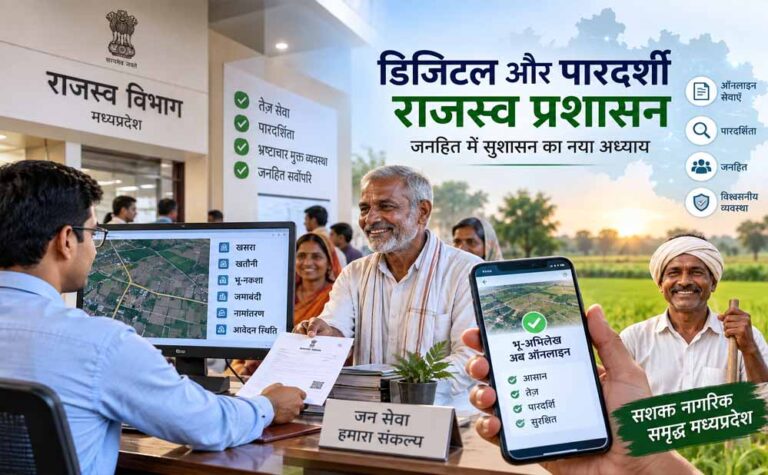 डिजिटल और पारदर्शी राजस्व प्रशासन: जनहित में सुशासन का नया अध्याय