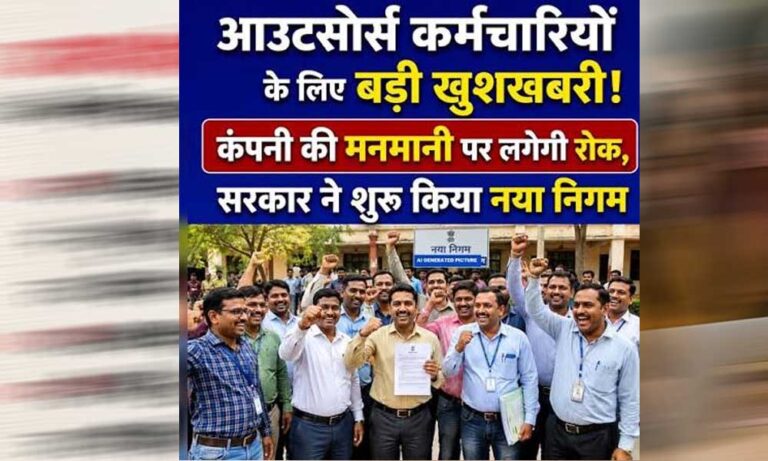 यूपी में आउटसोर्स कर्मचारियों के लिए ऐतिहासिक शुरुआत : समय पर मिलेगा पूरा वेतन, सामाजिक सुरक्षा की भी गारंटी