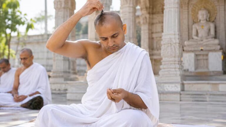 जैन साधु क्यों उखाड़ते हैं सिर के बाल? जानें केशलोचन की कठिन साधना का रहस्य