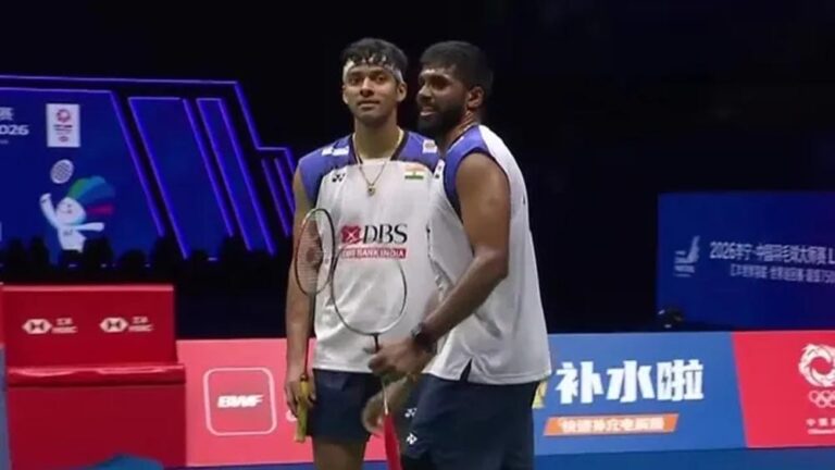 China Masters: सात्विक-चिराग की जोड़ी फाइनल में पहुंची, मलेशिया की जोड़ी को 3 गेम में हराया