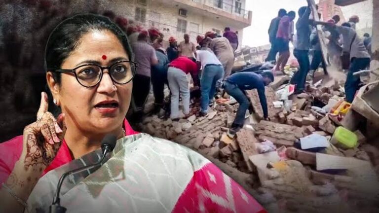 बिल्डिंग हादसे के घायलों को CM रेखा गुप्ता का बड़ा ऐलान, मिलेगा ₹5 लाख मुआवजा