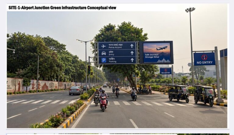 पटना में बदल जाएगा इन 3 जगहों का नजारा, ग्रीन स्पेस के साथ बनेंगे फुटपाथ और साइकिल ट्रैक