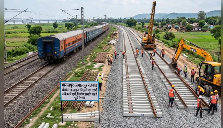 चतरा-पत्थलगड़ा रेललाइन का सर्वे तेज, 25 किमी रूट की होगी ड्रोन वीडियोग्राफी