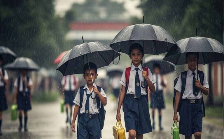 CG में भारी बारिश से स्कूल बंद, DEO ने जारी किया आदेश