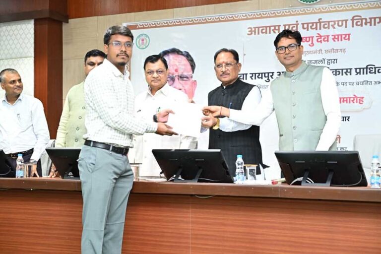 वाओं को रोजगार, नागरिकों को सुगम सेवाएं और आधुनिक कौशल से जोड़ना हमारी प्राथमिकता : मुख्यमंत्री विष्णु देव साय