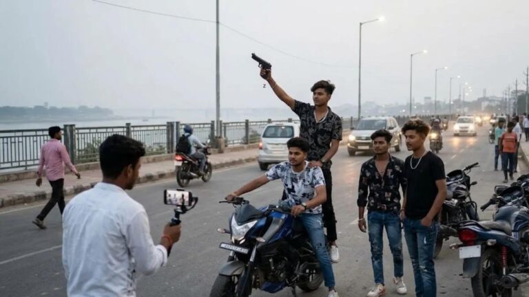 पटना में बढ़ रहा डिजिटल गैंग कल्चर, रील में हथियार और धमकी से बढ़ रही पुलिस की चिंता