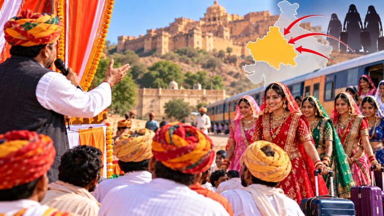 राजस्थान पंचायत चुनाव: सरपंच प्रत्याशी का वादा, गांव के कुंवारे लड़कों की शादी करवाऊंगी