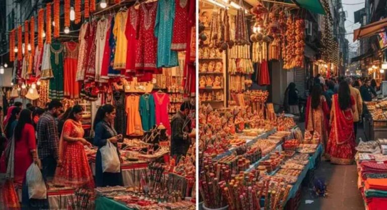 भोपाल में डेढ़ महीने तक चलेगा त्योहारी खरीदारी का दौर, गरबा-दशहरा और दिवाली के लिए बाजार तैयार