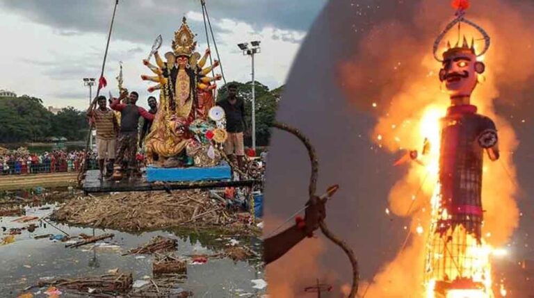 भोपाल में दुर्गा विसर्जन और दशहरे के लिए गाइडलाइन जारी, घाटों पर 24 घंटे तैनात रहेंगे गोताखोर