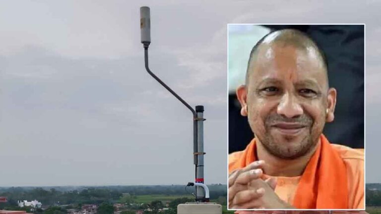 योगी सरकार का बड़ा कदम, यूपी के 5 जिलों में लगेंगे आकाशीय बिजली चेतावनी सेंसर