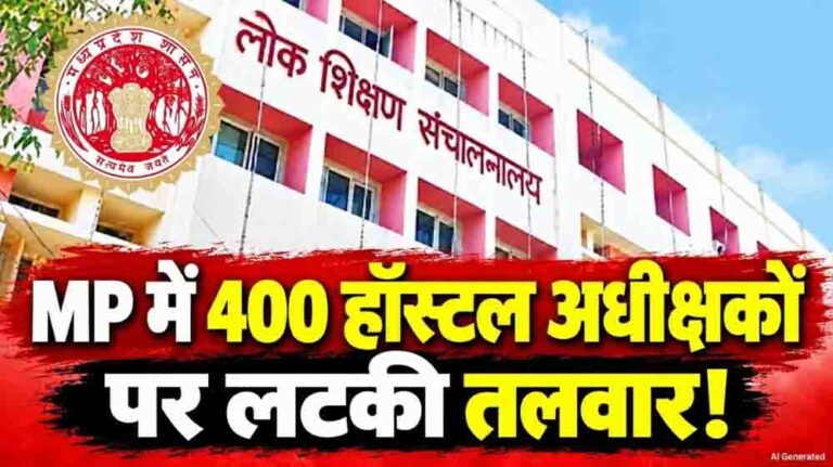 MP के 400 छात्रावासों में बड़ा फेरबदल, लंबे समय से जमे अधीक्षक हटेंगे