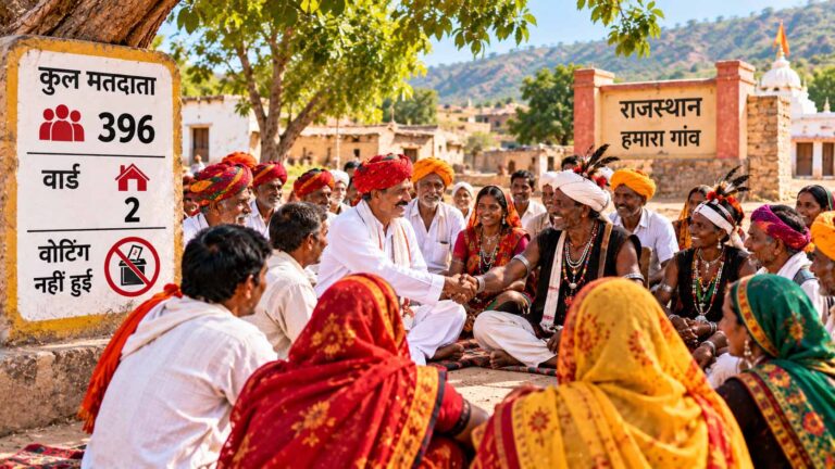 राजस्थान के इस गांव में 1952 से नहीं हुआ वार्ड पंच का चुनाव, 74 साल से निर्विरोध चुना जा रहा प्रतिनिधि