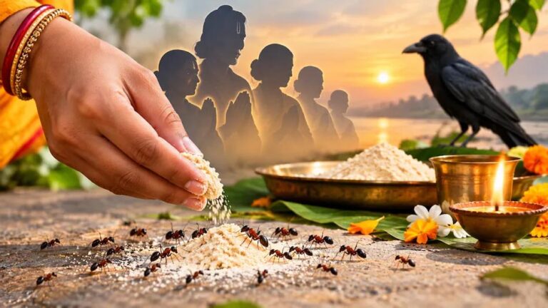 पितृ पक्ष में चीटियों को आटा-चीनी खिलाने से क्या होता है? जानें धार्मिक मान्यताओं से जुड़े रहस्य