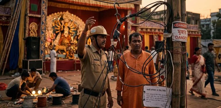 झारखंड में दुर्गा पूजा को लेकर बिजली विभाग अलर्ट, पूजा पंडालों में पंचमी से तैनात रहेंगे कर्मचारी
