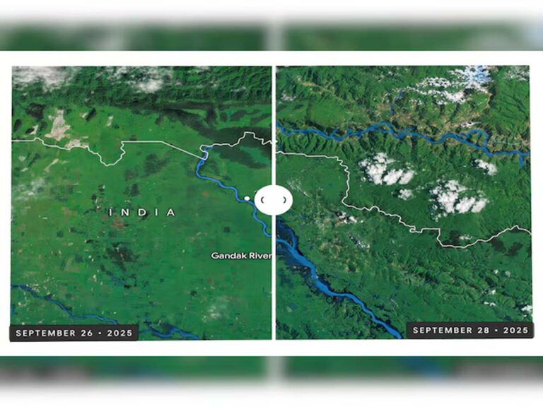 बिहार की बाढ़ पर NASA की रिपोर्ट से मचा हड़कंप, 1960 के बाद गंडक में सबसे ऊंचा जलस्तर