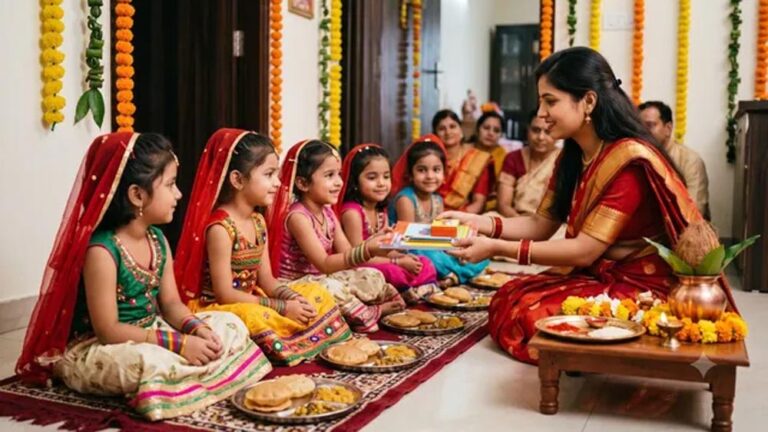 कन्या पूजन में भूलकर भी न दें ये 3 चीजें, मां दुर्गा की पूजा में रखें इन बातों का ध्यान