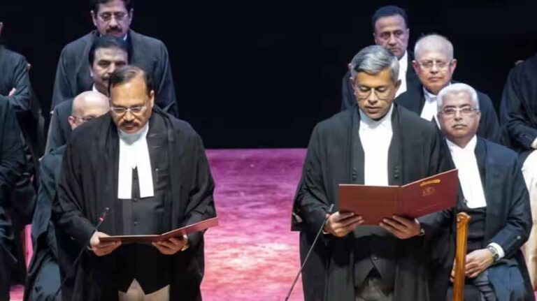सुप्रीम कोर्ट में 3 नए जजों ने ईश्वर के नाम पर ली शपथ, अब 37 में सिर्फ 3 महिला जज