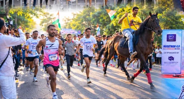 रायपुर में AGRATHON 4.0 का जोश, देशभर से पहुंचे धावकों ने लगाई दौड़